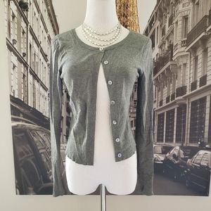 EXPRESS women's gray cardigan XS